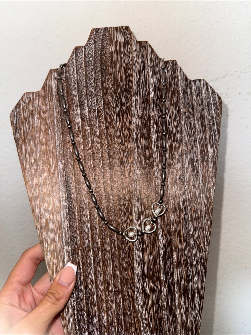 Silver-Tone Heart Pendant Necklace - Women Jewelry